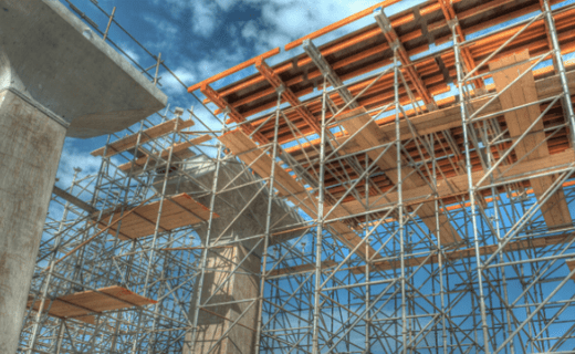RMD Kwikform shoring and formwork on the Doha Metro