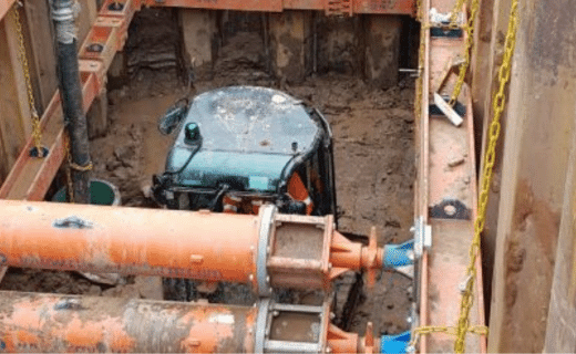 Ground shoring supports CPC