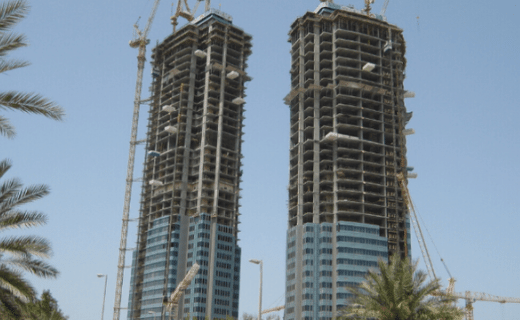 damac towers high rise building construction