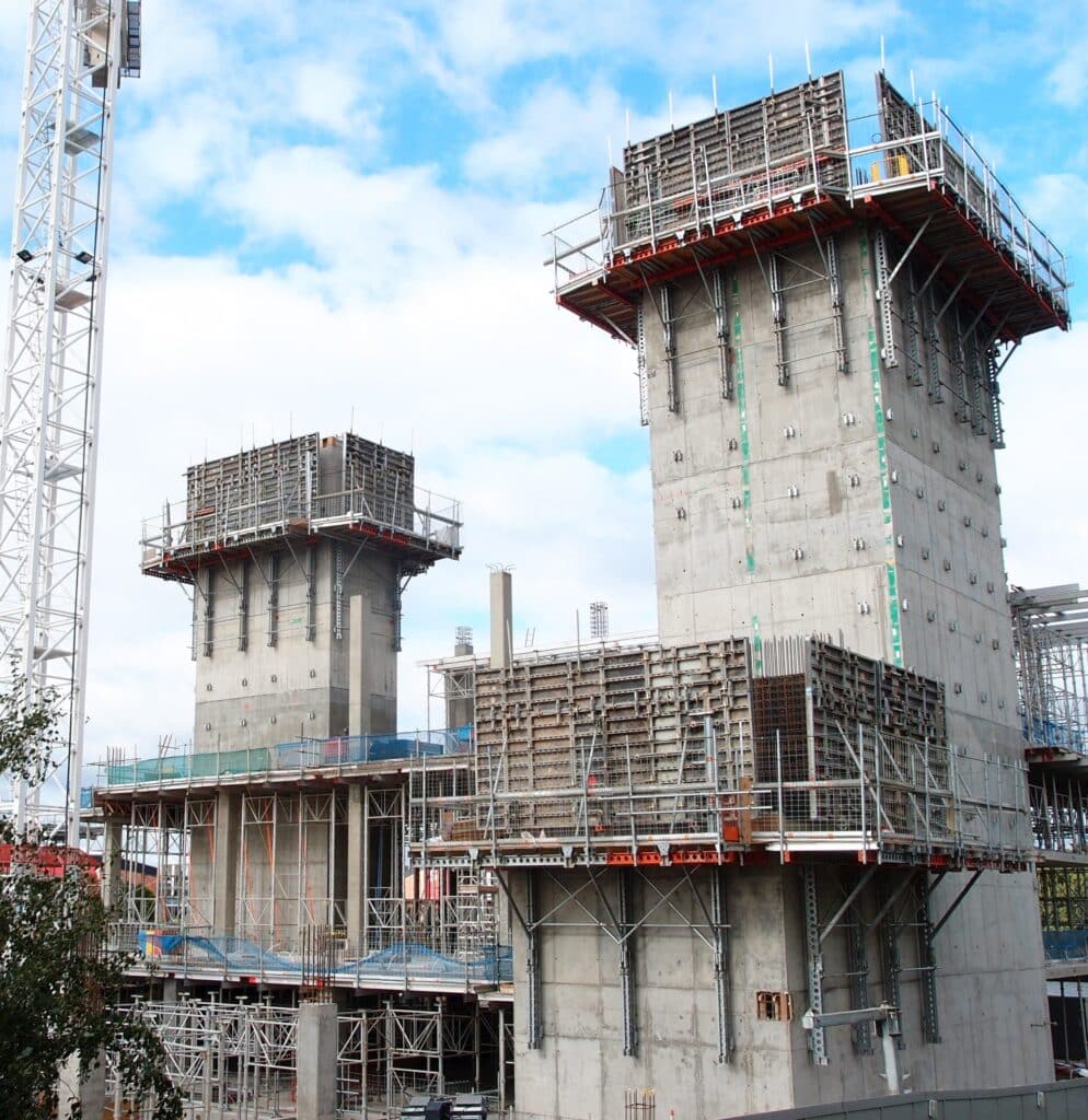 Altrad RMD Kwikform Formwork in situ