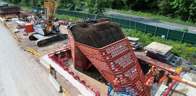 Colne Valley Viaduct HS2 Altrad RMD Kwikform